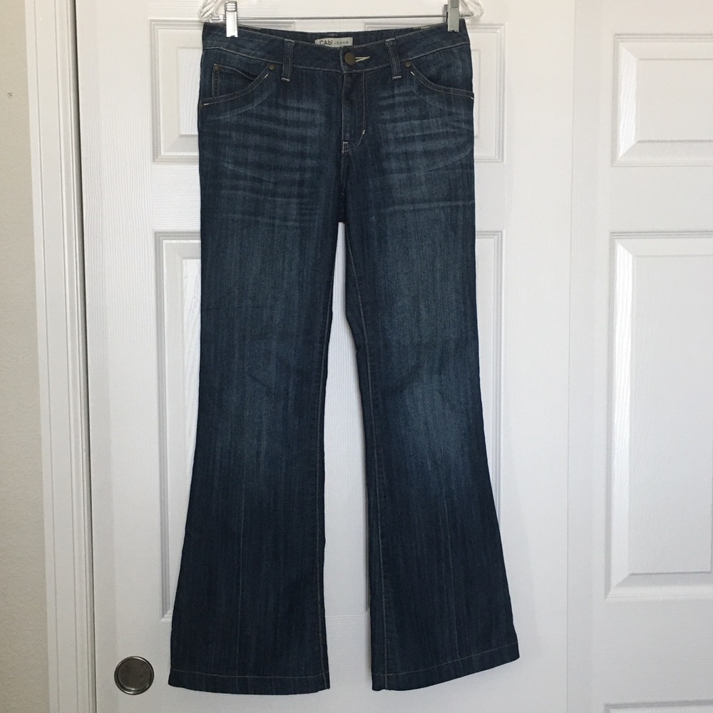 CAbi Classic Flare Trouser Jeans - Vintage Wash